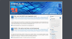 Desktop Screenshot of it-news-blog.com